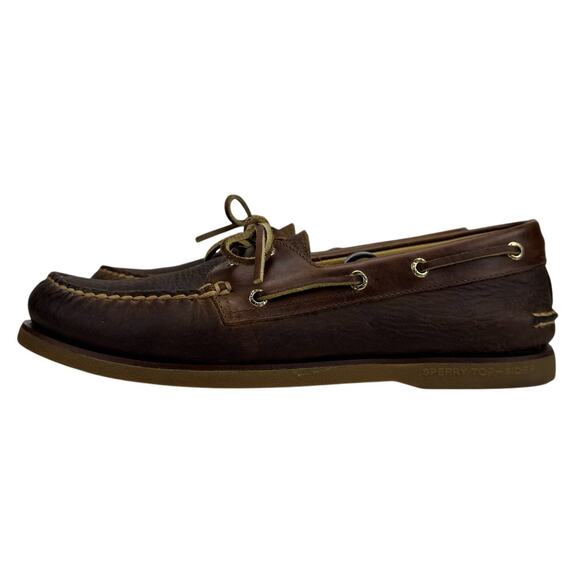 Sperry Men's Gold Cup Authentic Original Rivingston Boat Shoes - 10.5M - Picture 1 of 10